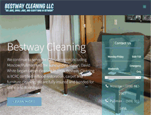 Tablet Screenshot of bestwaycleaningllc.com